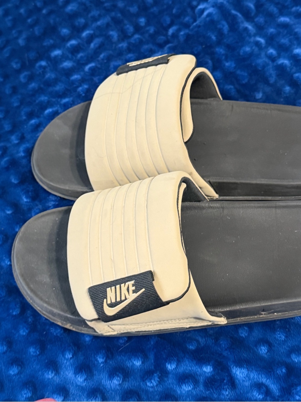 MEN'S NIKE OFFCOURT ADJUST SLIDE SPORT SLIDES - Picture 2 of 9